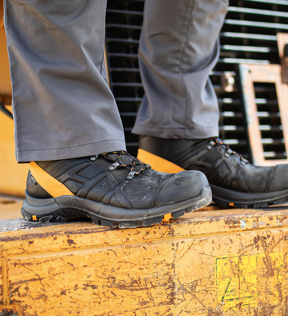 HAIX Black Eagle Safety 54 mid/black-orange,